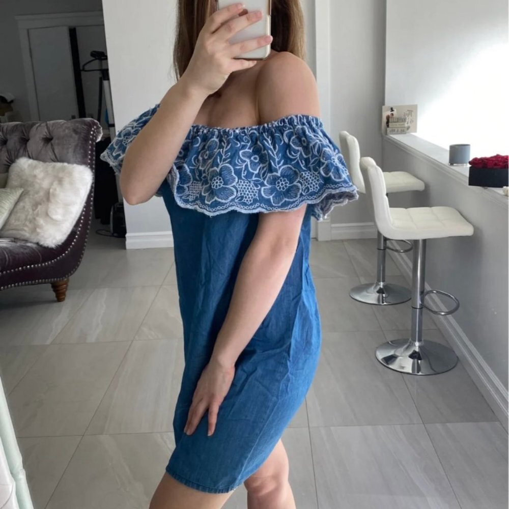 Romeo & Juliet Denim Floral